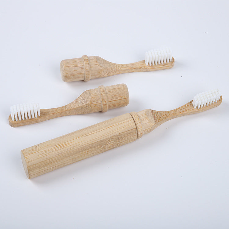 Bamboo Tube Bamboo Toothbrush Daily Necessities