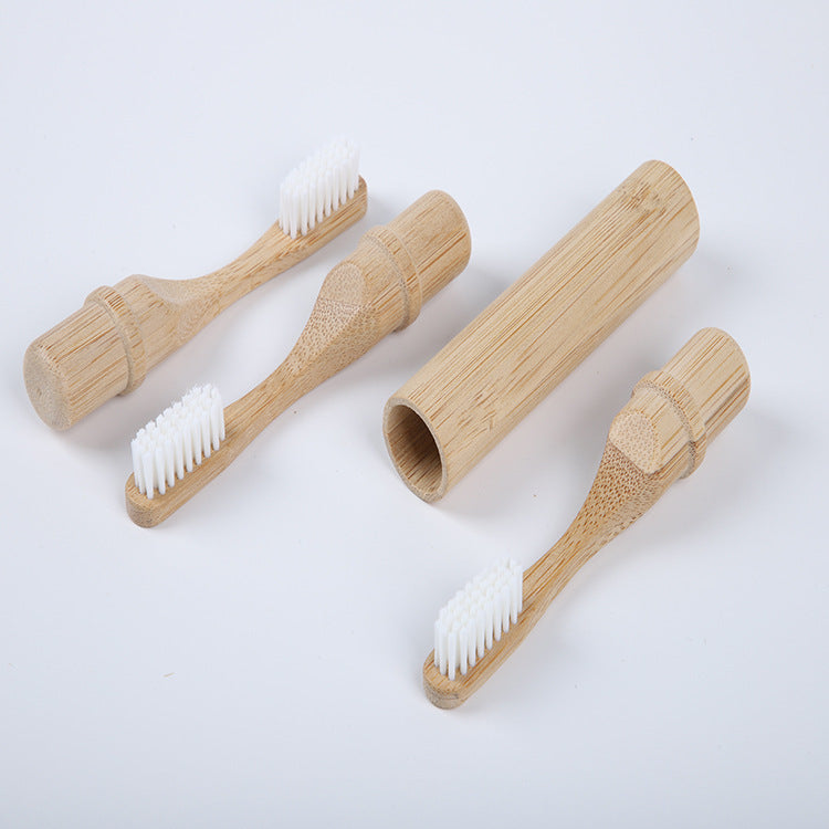 Bamboo Tube Bamboo Toothbrush Daily Necessities