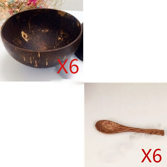 Coconut Bowl Coconut Shell Tableware Rice Bowl